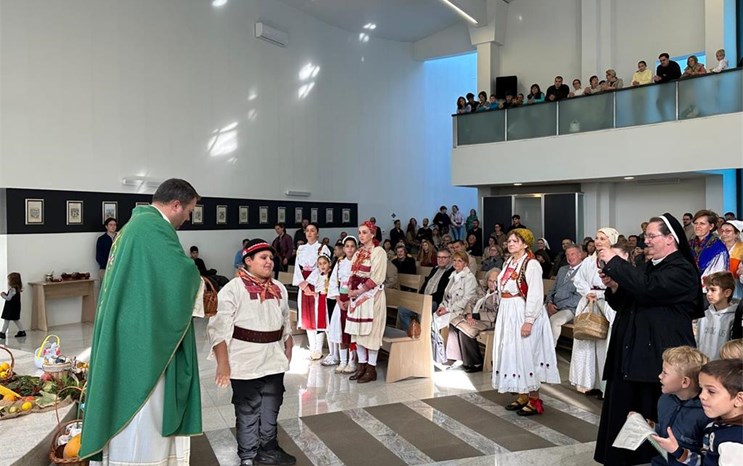 Zahvala za Božje darove na Pantovčaku